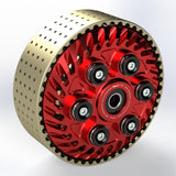 K-BIKE ADJUSTABLE SLIPPER CLUTCH WITH 48 TOOTH BASKET FOR DUCATI