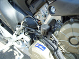 Rear brake fluid reservoir cap carbon for Ducati