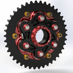 REAR SPROCKET 6 NUT KIT M10X1