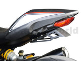 License plate holder carbon matte for Ducati Monster 1200