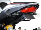 License plate holder carbon matte for Ducati Monster 1200