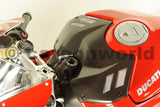 Carbonworld tank cover Carbon Fiber race for Ducati Panigale V4