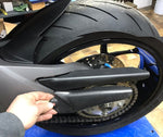 Chain guard short Carbon Fiber for Ducati Hypermotard 950