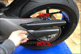 Chain guard short Carbon Fiber for Ducati Hypermotard 950