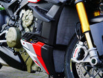 Radiator covers above carbon for Ducati Streetfighter V4