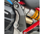 Frame caps above carbon for Ducati Multistrada V4