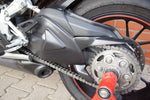 Swingarm cover with chain guard Carbon Fiber matte for Ducati Panigale V2, Streetfighter V2