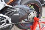 Swingarm cover with chain guard Carbon Fiber matte for Ducati Panigale V2, Streetfighter V2