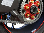 Chain guard below Carbon Fiber matte for Ducati Panigale V2, Streetfighter V2