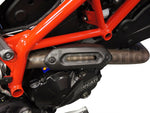 Manifold protection carbon matte for Ducati Hypermotard 821/939