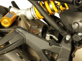 Rear brake fluid reservoir cap carbon for Ducati