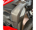 Radiator covers carbon matt for Ducati Streetfighter V2