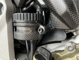 Tank holder rear carbon for Ducati Multistrada V4