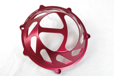 DUCATI BILLET ANODIZED ANODISED OPEN DRY CLUTCH COVER RED BLACK GOLD BLUE SILVER TITANIUM