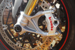 KBIKE BILLET ALUMINUM FRONT BRAKE CALIPER SPACERS FOR DUCATIS BEAUTIFULLY ANODIZED IN A VARIETY OF COLORS
